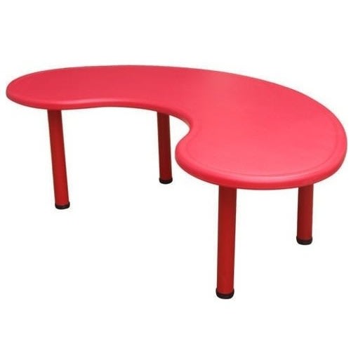 Classroom Half Moon Table With Adjustable Base