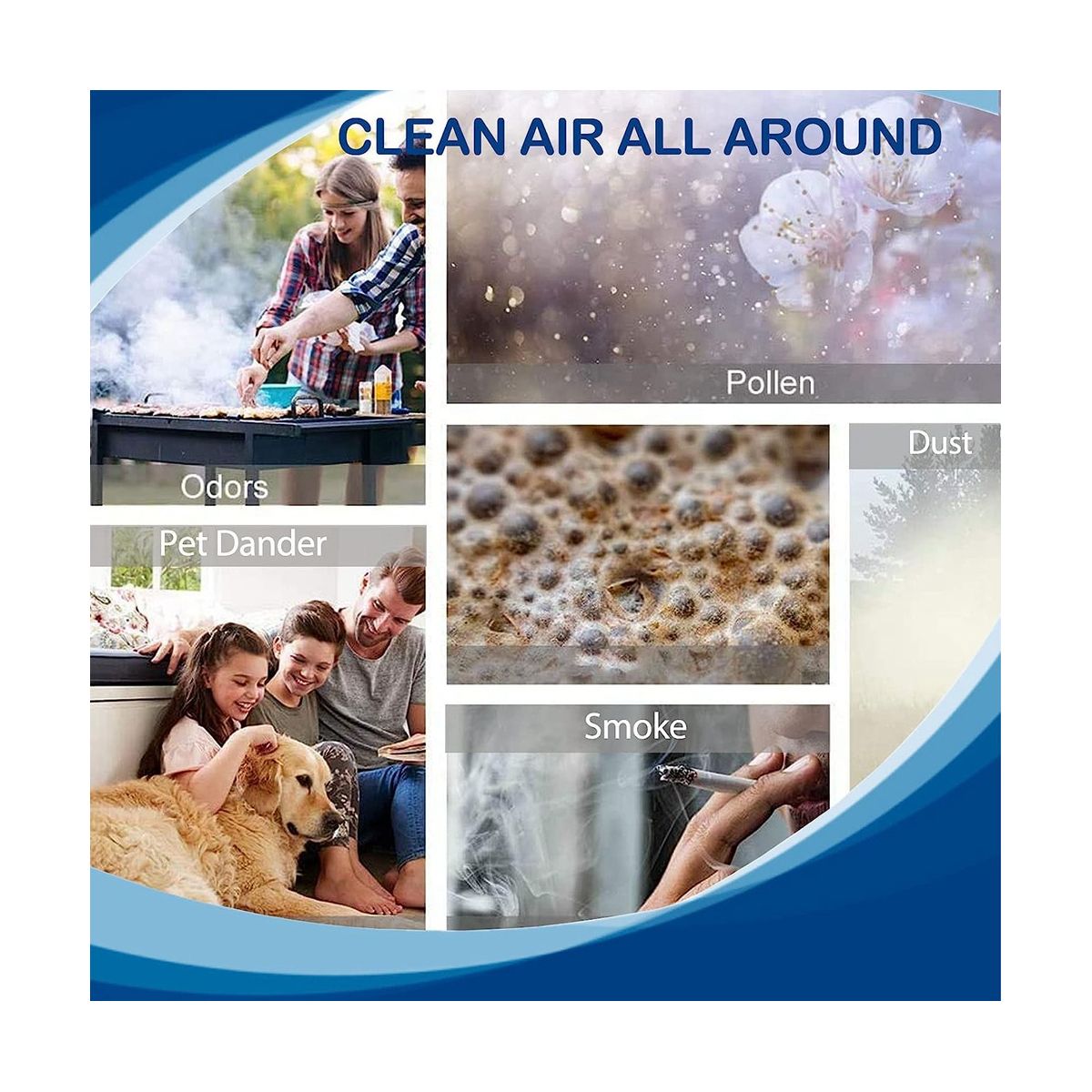 AP-1512HH Replacement Filter for AP1512HH Air Purifier,