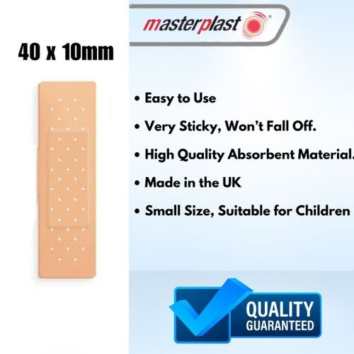 20 Small Size Plasters (40 X 10mm)