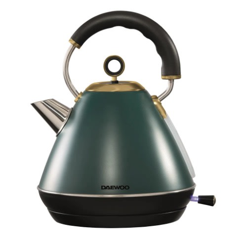 Emerald Collection Pyramid Electric Kettle Fast Boil Technology 1.7L