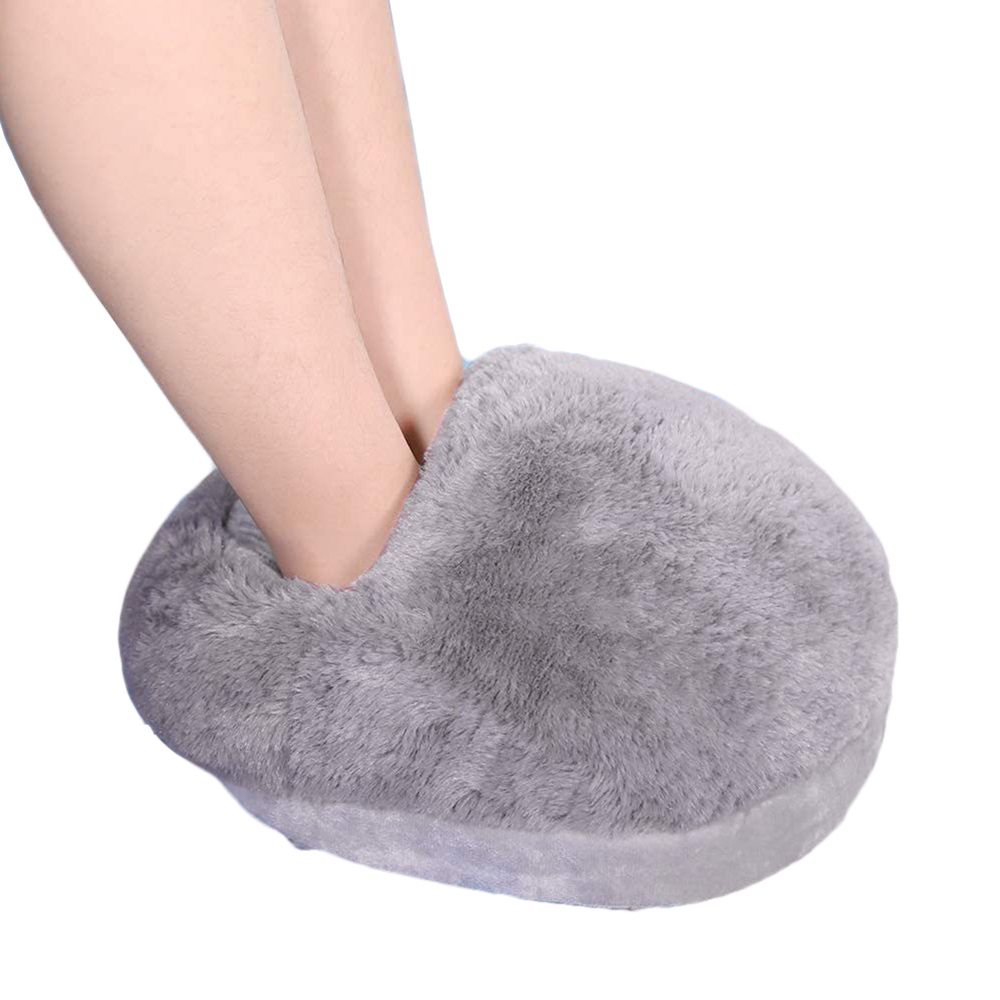Usb Heated Foot Warmer Electric Foot Heater Soft Plush Feet
