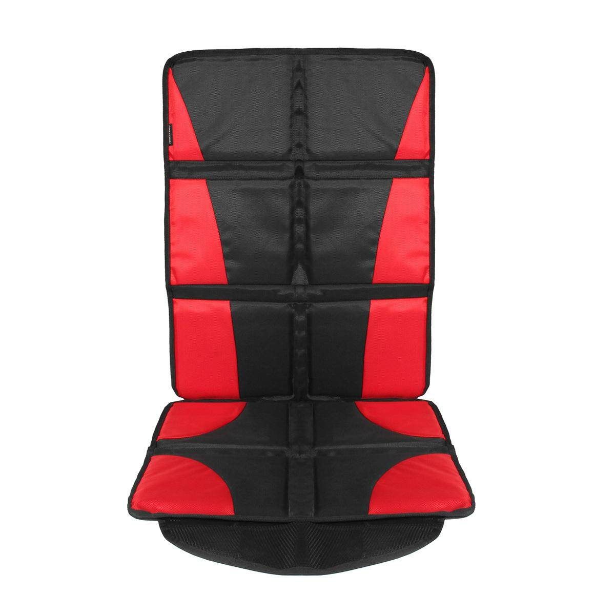 Car Seat Cushion Cover Protector Safety For Baby Infant Kids Anti-Skid Kick Mat Red Red
