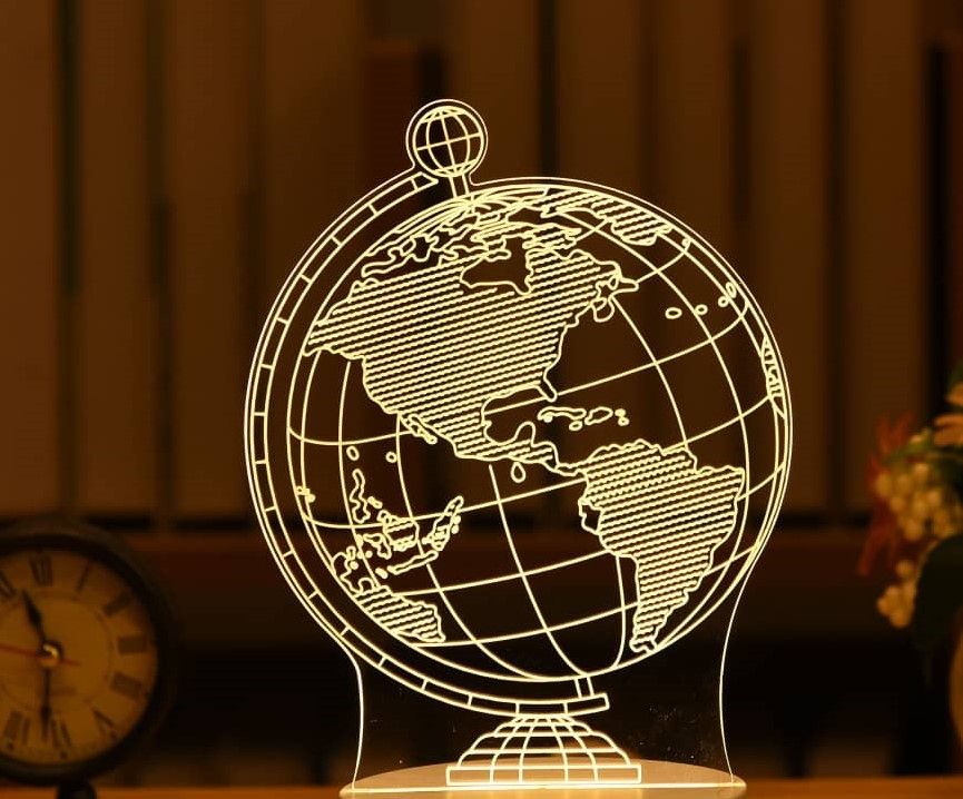 Colorful Multiple Backlight USB + Battery Power Indoor Light