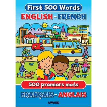 First 500 Words - English - French - Hardcover