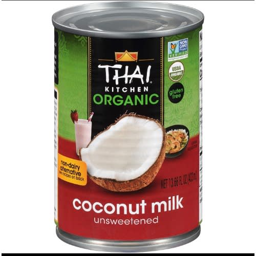 Unsweetened Organic Coconut Milk - 1 carton  -6 cans
