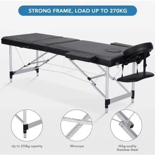 Sino Massage Bed With Wooden Frame -massage Table