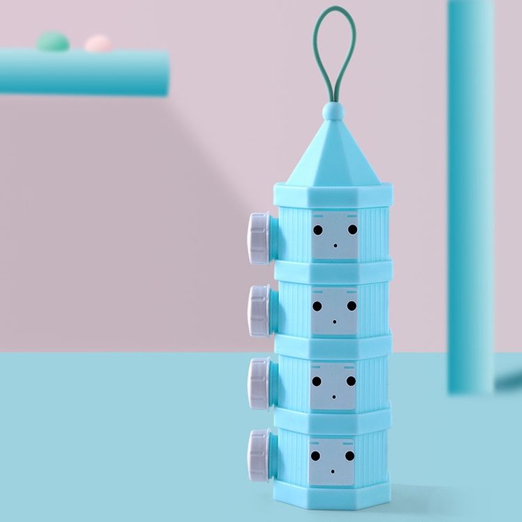 Milk Powder Box Portable Infant Toddler Snack Container