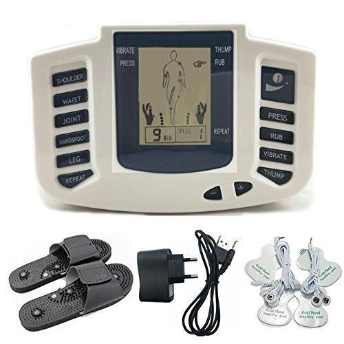Unisex Electronic Pulse Massager Therapy Stroke Slimming