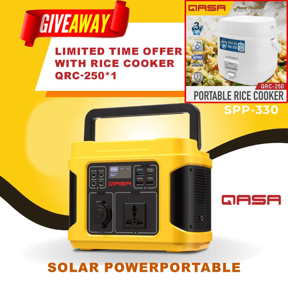 Solar Strong Power Portable SPP-330 Easily Connect