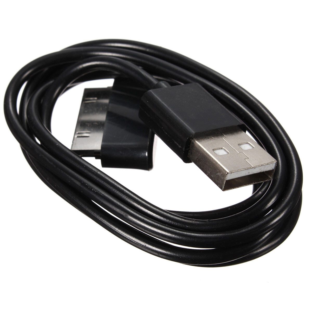 80cm USB Data Cable Sync Charger For Samsung Galaxy TAB 2 Tablet 8.9'' 10.1'' P7500 (Black)