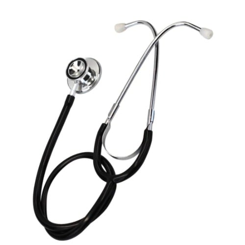 Real Dual Metal Kids Costume Doctor Stethoscope