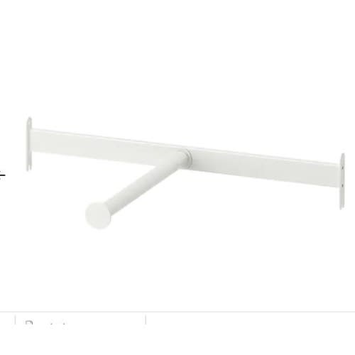 HjAlpa Pull-out Clothes Rail - White