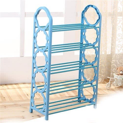 5 Tiers Shoe Rack Organizer - Blue