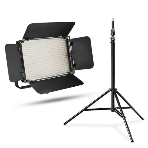 Professional Video & Photo Led Light Kit With Varicolour And Tripod