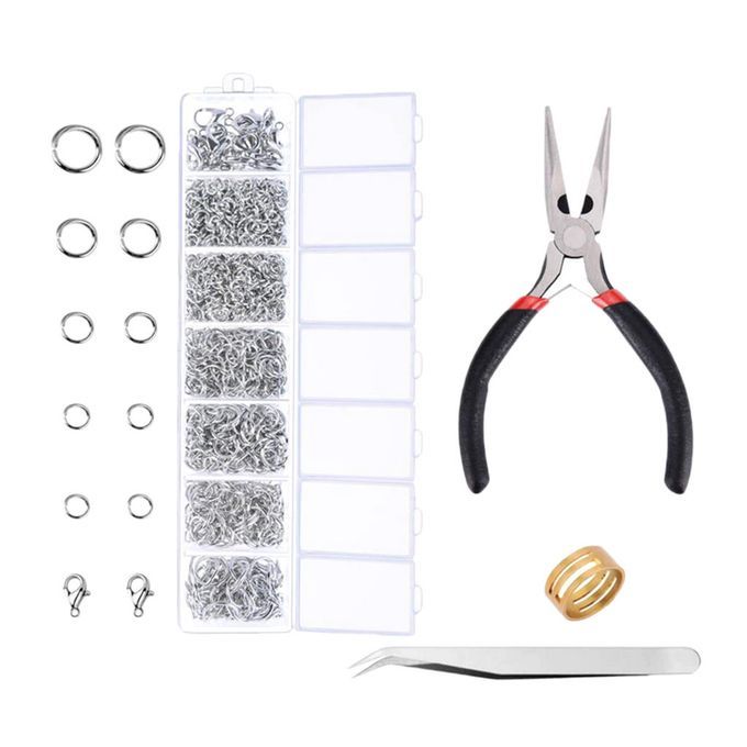 7 Grids Jewelry Making Set Tool Findings Starter  Beading