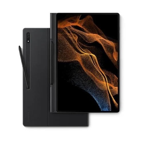 Flip Case Cover For Samsung Tab S8- Black