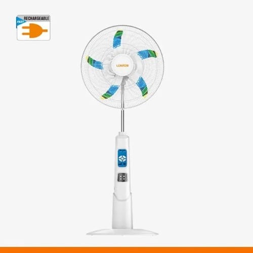 Rechargeable Standing Fan Ctl-cf034-18-c 18"  - White