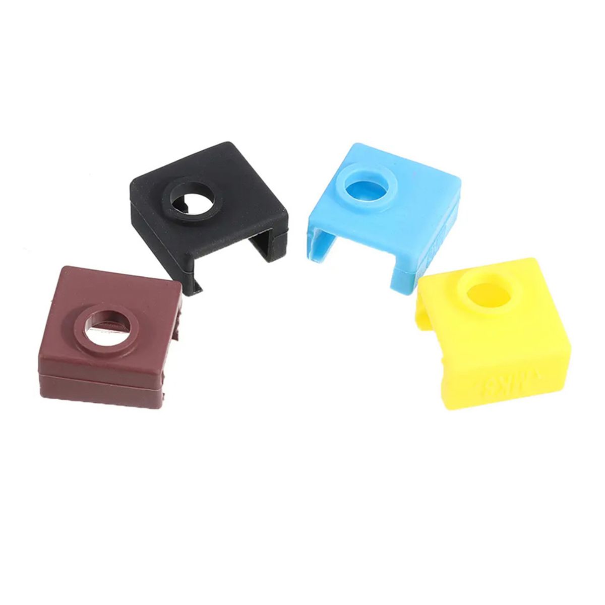 3D Printer Heat Block Silicone Cover Case MK8 Hotend