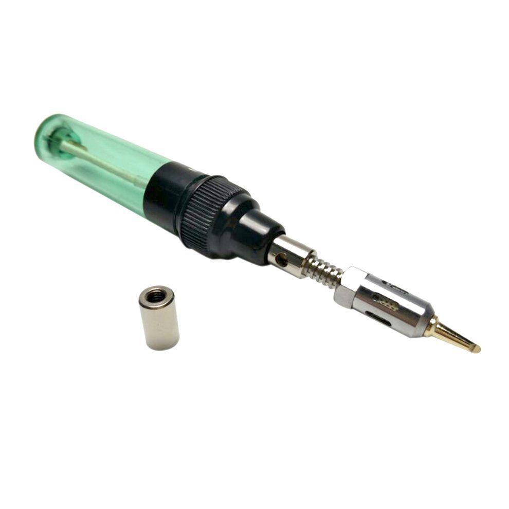 1300 Degree   Gas Blow Tor H   Solder Iron Tip Tool Burner 8ml-green