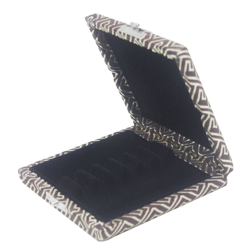 Oboe Reed Wooden Case Box Brakcet For Holding 6 Pieces Reeds Coffee