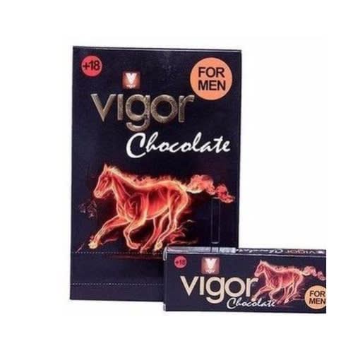 Vigor Sex Chocolate For Men - 12 Libido Boosting Bars