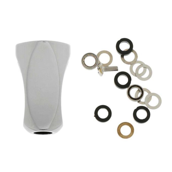 Metal  Reel Handle Knob Replacment Power Reel Knob For Silver