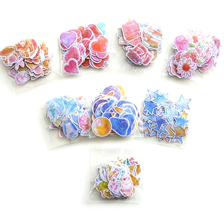 10 Packs Creative Waterproof PVC Sticker