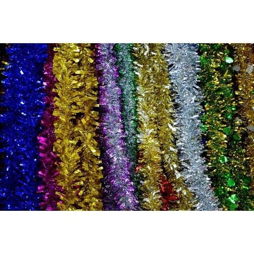 Christmas Bling 12 colours Tinsel For Christmas Decorations- 2meters