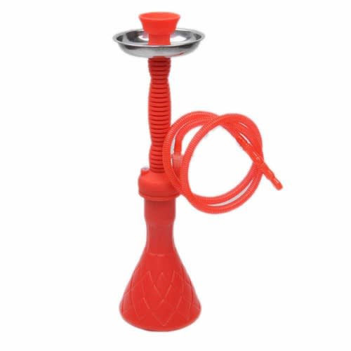 Unbreakable Silicon Shisha Pot - Red