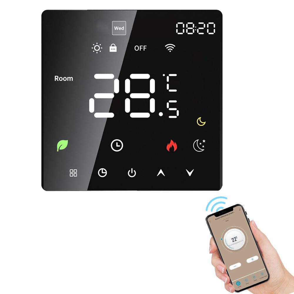 Smart Thermostat For Home Touchscreen WiFi Voice Tuya App