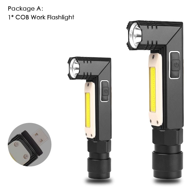 10000LM USB Rechargeable LED Flashlight Ultra Bright