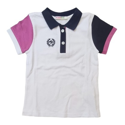 Multicolour Polo Top Girls