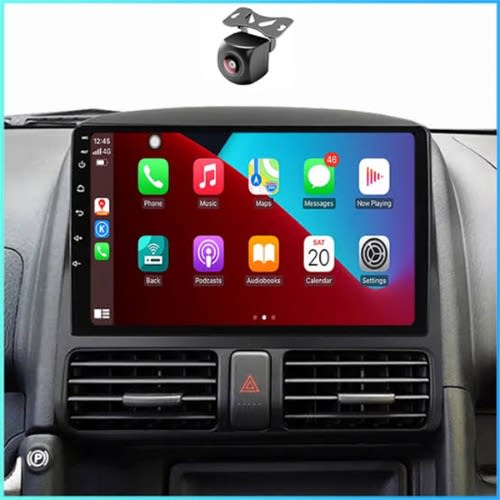 Android Navigation Car Stereo Plus Reverse Camera For Honda Cr-v 05