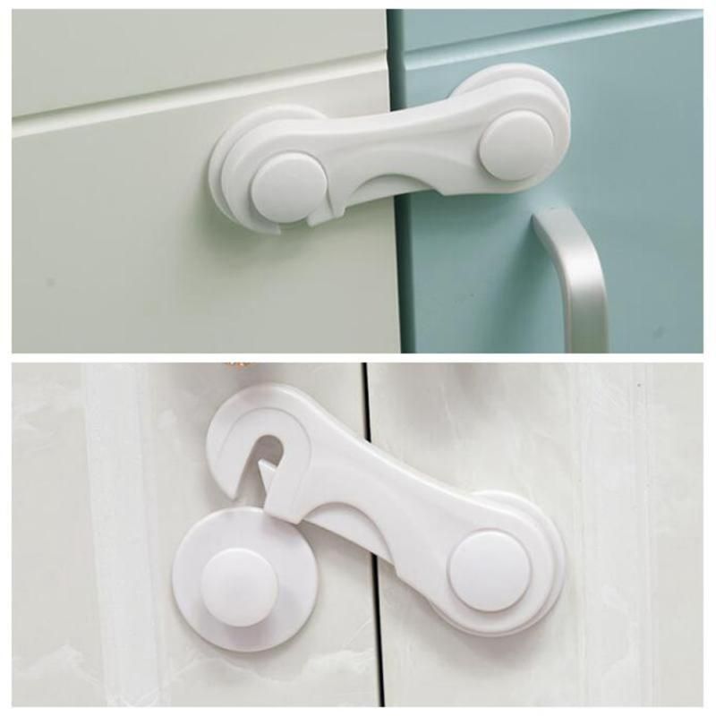 Multi-function Baby Safety  Kitchen Furniture Cupboard  Locks Table Corner Door Kids Cupboard Cabinet Fridge Door Plastic Locks