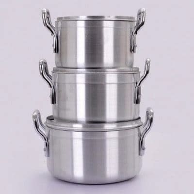 Medium Size Cooking Pots- Set of 3