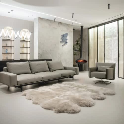 Windward Sheepskin Rug - 71" X 85"