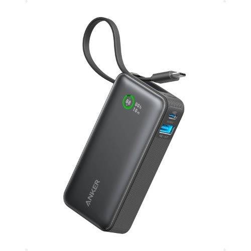 Anker 10000mAh Pd 30W Nano Power Bank - Black