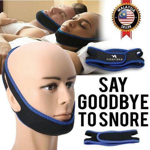 Unisex Adjustable Anti Snoring Stopper Chin Strap