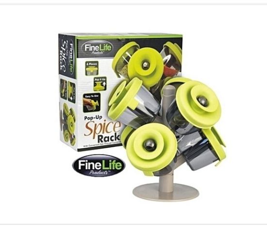 6 Pieces Pop Up Spice Rack
