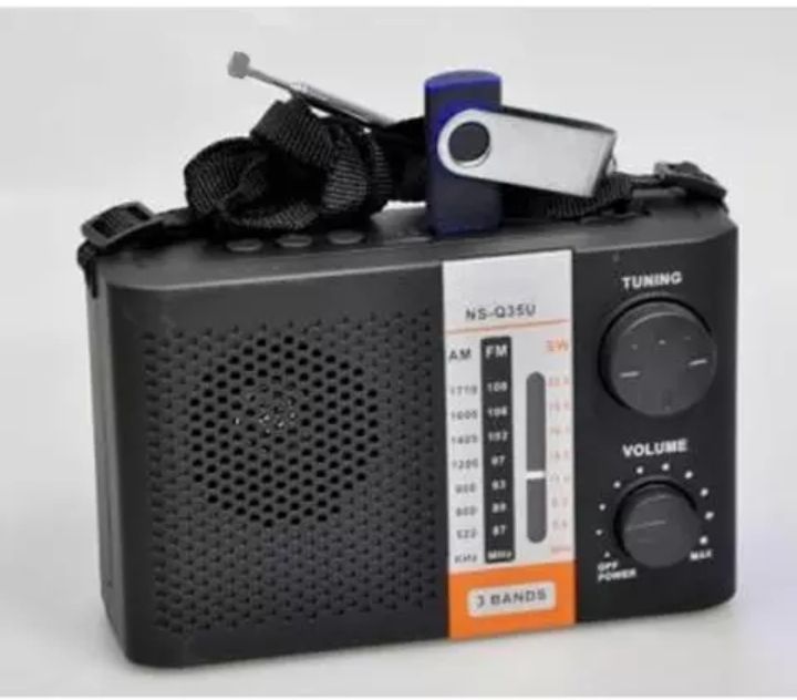AM/FM Radio MP3 Player, LED Torch,TF Card, USB Cable
