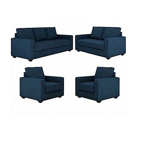 SUPER BLUE 7 Seater Sofa. (Delivery To Lagos Only)