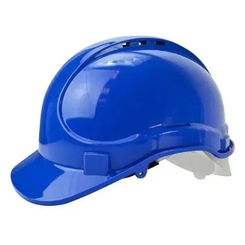 Safety Helment Hard Hat - 1 Piece - Blue