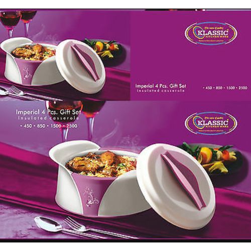 4 Sets Hot Pot Double Layer Thermos Food Storage