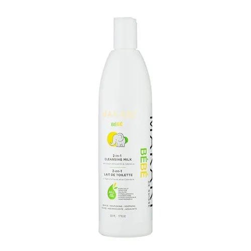 Bebe 2 In 1 Cleansing Milk With Sweet Almond Oil - 500ml