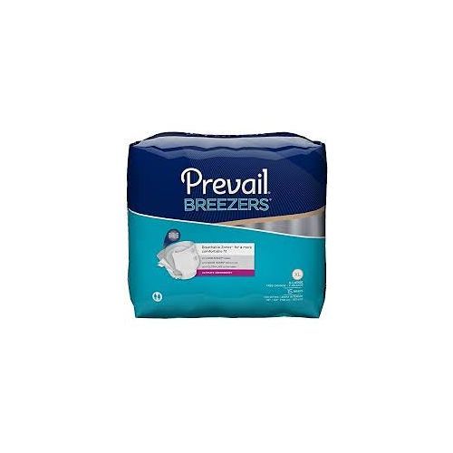 PrevailBreezers Adult Brief,XL,HeavyAbsorbencyAdult  Diapers