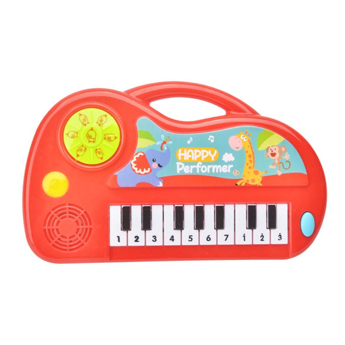 Baby Educational Toy Musical Electronic Piano Organ Toy Red
