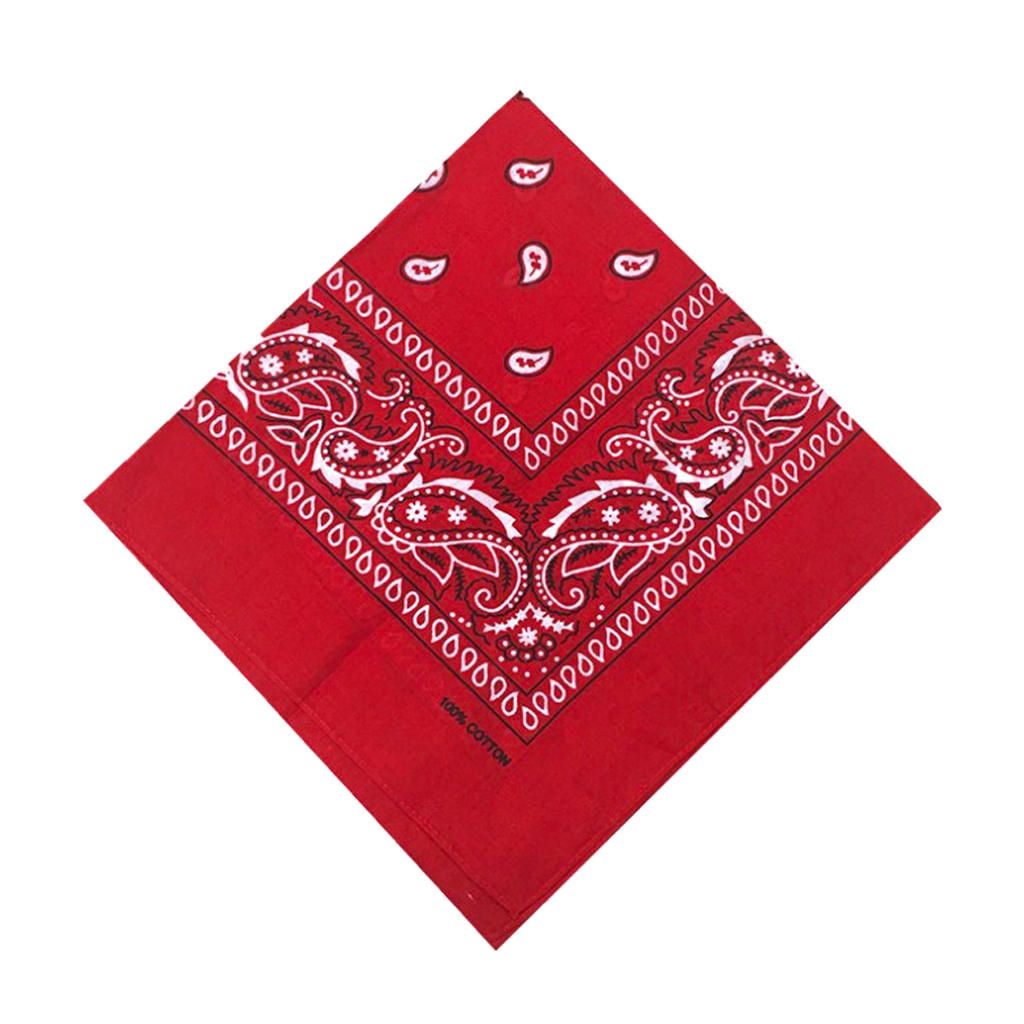 Paisley Bandana Head Scarf Cotton Head Neck Wrap