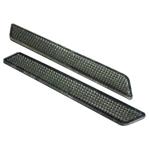 Saddlebag Reflectors Latch Covers Safety Side Visibility