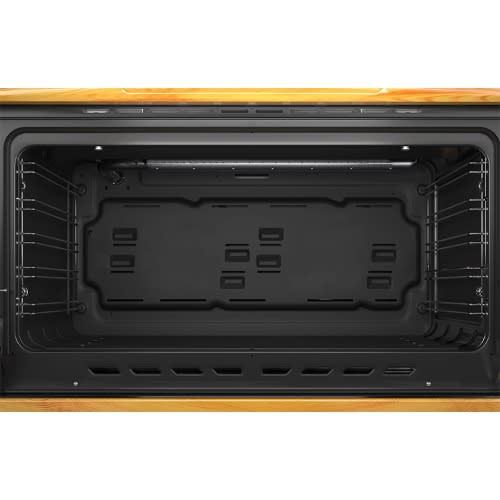 4 Burner 2 Electric Plate Gas Cooker - Wood Tr