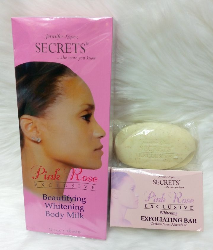 Secret Pink Rose Exclusive Whitening Body Lotion And Secret Pink Rose Soap